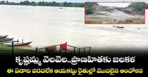 కృష్ణమ్మ వెలవెల..ప్రాణహితకు జలకళ…