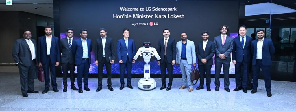 LG కెమ్ గ్లోబల్ స్ట్రాటజీ సెంటర్ ప్రెసిడెంట్ ‘యున్-జు కోహ్’తో మంత్రి నారా లోకేష్ భేటీ.