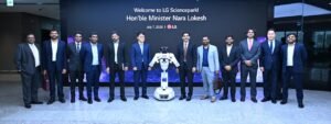 LG కెమ్ గ్లోబల్ స్ట్రాటజీ సెంటర్ ప్రెసిడెంట్ ‘యున్-జు కోహ్’తో మంత్రి నారా లోకేష్ భేటీ.