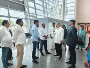 పార్లమెంటరీ కమిటీ సభ్యులను మర్యాదపూర్వకంగా కలిసిన ఎంపీ మిథున్