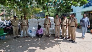 మదనపల్లె లో రూ.32 లక్షల విలువ టొబాకో సీజ్