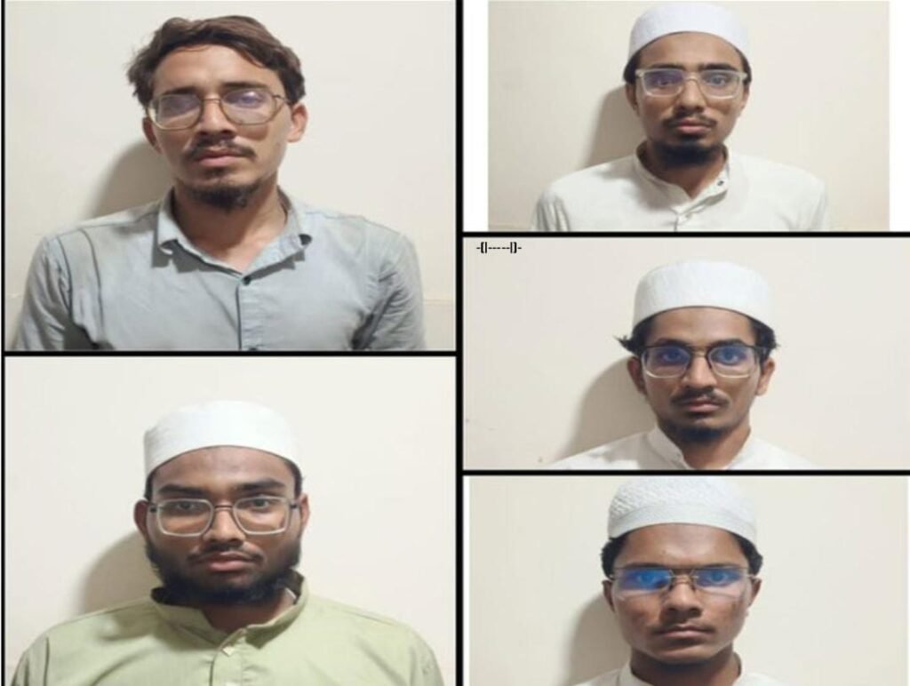ఐదుగురు ఉగ్రవాదులు అరెస్ట్..