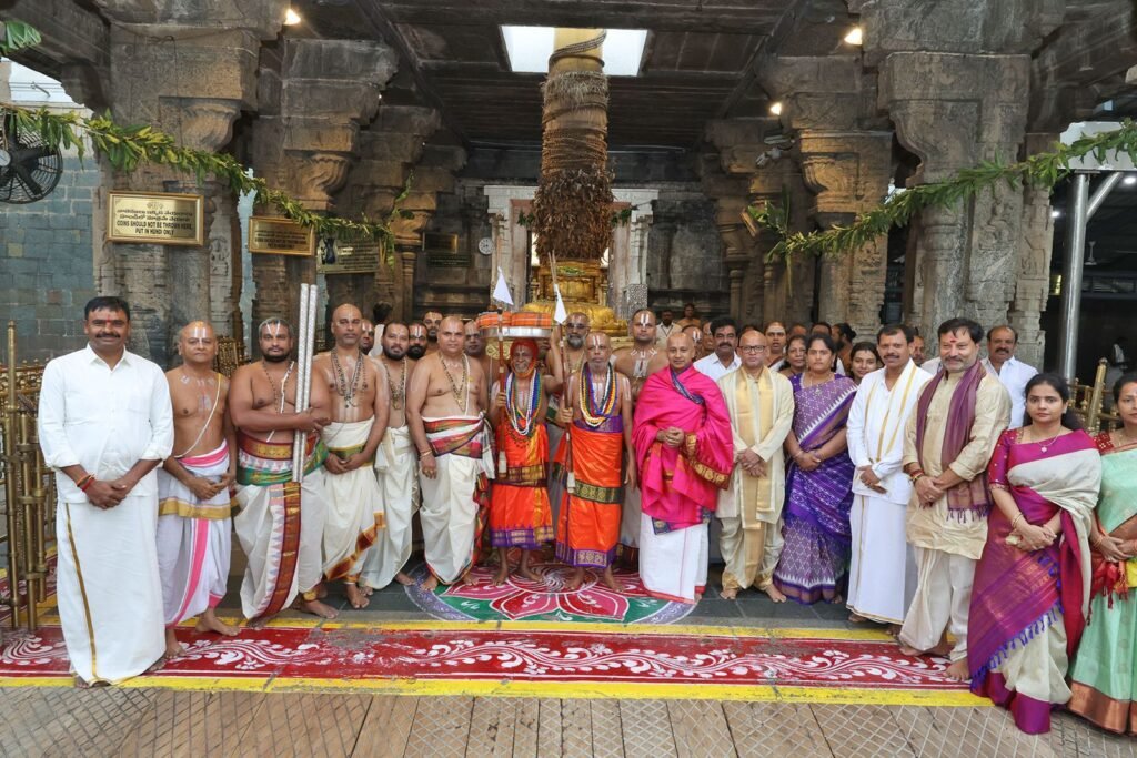 శ్రీవారి ఆలయంలో శాస్త్రోక్తంగా ఆణివార ఆస్థానం