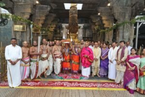 శ్రీవారి ఆలయంలో శాస్త్రోక్తంగా ఆణివార ఆస్థానం