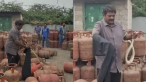 సిలిండర్‌ తీద్దామని వెళ్లిన డెలివరీ బాయ్.. కనిపించిది చూసి పరుగో పరుగు!
