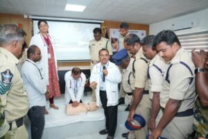 పోలీసు సిబ్బందికి సీపీఆర్‌పై ప్రత్యేక అవగాహన