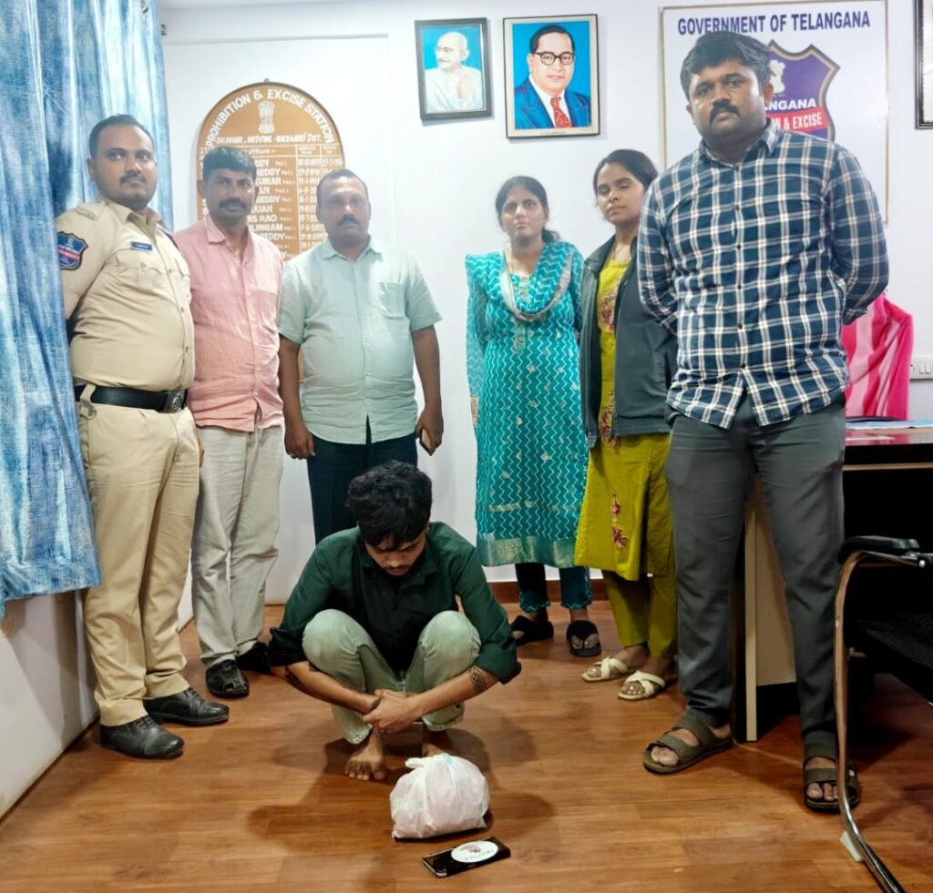 470 గ్రాముల గంజాయి పట్టివేత..