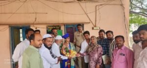 విద్యార్ధి సుబహాన్ కి అభినందనలు తెలిపిన సిఐ. సుబ్బారాయుడు..