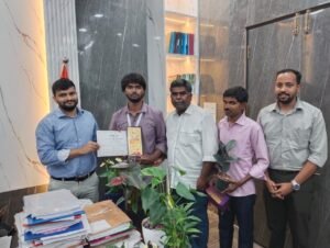 జాతీయ స్థాయిలో ప్రతిభ చాటిన వెంకట లోకేష్‌కు జేసీ అభినందనలు