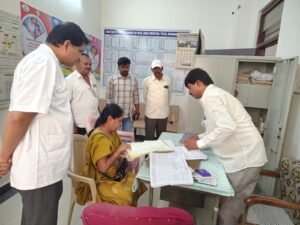 అన్నమయ్య జిల్లా అదనపు డియం అండ్ హెచ్ఓ ఆకస్మిక తనిఖీ