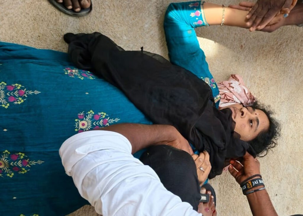 రోడ్డుప్రమాదంలో మహిళ మృతి