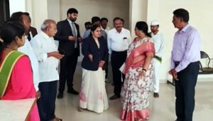 కోర్టు భవనాన్ని పరిశీలించిన జిల్లా జడ్జి