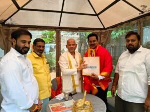 టీటీడీ SVBC ఛైర్మన్‌గా బాధ్యతలు స్వీకరించిన శ్రీధర్ వర్మ..!