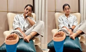 సినిమా షూటింగ్‌లో నటి రష్మికకు గాయాలు..!