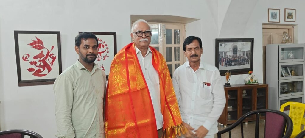 గోవా గవర్నర్ అశోక్ గజపతి రాజును కలిసిన చైర్మన్