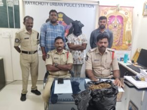 రాయచోటిలో 1.1 కిలోల గంజాయి పట్టివేత.. బీహార్ వ్యక్తి అరెస్ట్