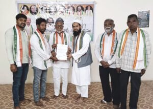 అన్నమయ్య జిల్లా కాంగ్రెస్ మైనారిటీ జనరల్ సెక్రటరీగా ఇర్ఫాన్