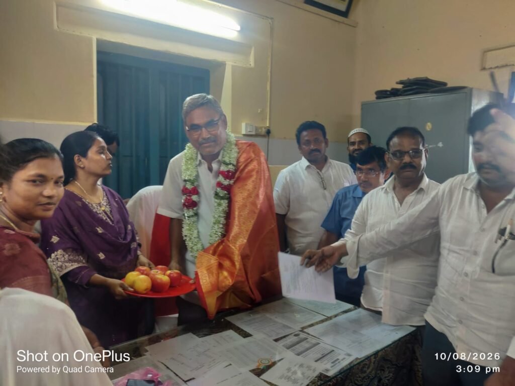 రాయచోటి ప్రభుత్వ జూనియర్ కళాశాల FAC ప్రిన్సిపాల్‌గా కృష్ణారెడ్డి