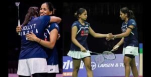 ప్రపంచ బ్యాడ్మింటన్ ఛాంపియన్షిప్లో గాయత్రి-ట్రీసా జోడీకి కాంస్యం