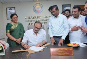 ఏపీ గ్రీన్’ కార్యనిర్వాహక కమిటీ ఛైర్మన్‌గా ‘కొణిదెల నాగబాబు’ బాధ్యతల స్వీకరణ..!