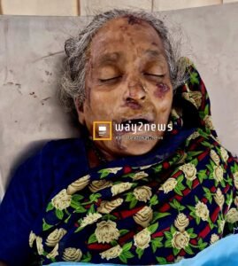 స్కూటర్ ఢీకొని మహిళా పల్లీలు అమ్మే మహిళా వ్యాపారి దుర్మరణం
