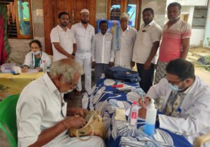 కంటి వైద్యశిబిరానికి అపూర్వ స్పందన