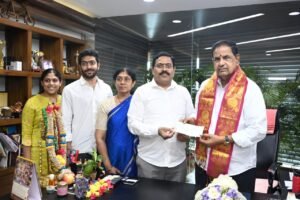 టీటీడీ ఎస్వీ గోసంరక్షణ ట్రస్ట్ కు రూ 1 కోటి 11 లక్షలు విరాళం