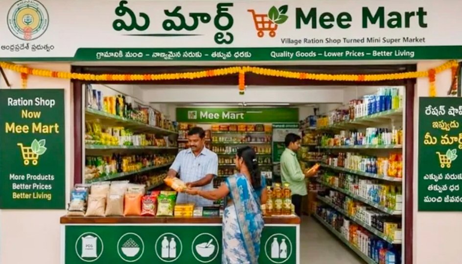 డీమార్ట్ తరహాలో మీ మార్ట్లు.. అక్టోబర్ 1న ప్రారంభం