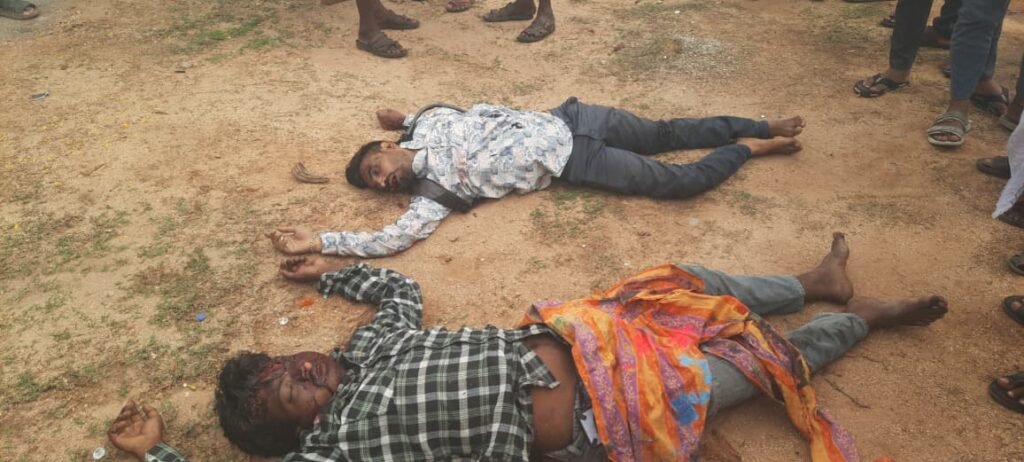 చిట్రెడ్డిపల్లి వద్ద ఘోర రోడ్డు ప్రమాదం