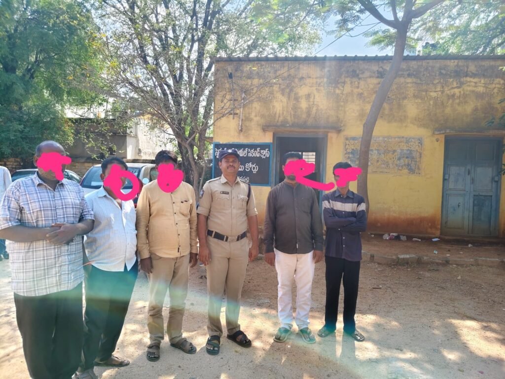 గ్యాంబ్లింగ్ కేసులో ఐదుగురికి జైలు శిక్ష