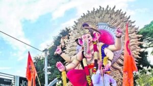 దొర్రిచెరువుల్లో 13 వినాయక విగ్రహాల నిమజ్జనం