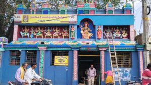 నవరాత్రులకు సిద్దమౌతున్న మారెమ్మ ఆలయం