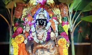 రాజరాజేశ్వరిదేవి అలంకారంలో పార్వతిదేవి