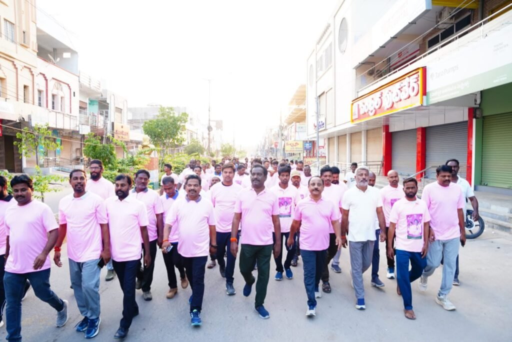 గద్వాల జిల్లా దశాబ్ది వేడుకల్లో బీఆర్‌ఎస్‌ 5కే రన్‌