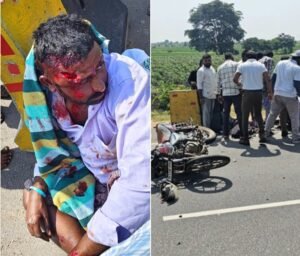 జాతీయ రహదారిపై ప్రమాదం..