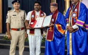 రాజమండ్రి సెంట్రల్ జైలు ఖైదీకి గోల్డ్ మెడల్