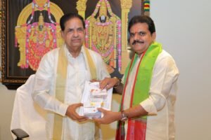 టీటీడీ వైద్యశాలలకు ఔషధాలు విరాళమిచ్చిన హైదరాబాద్ కు చెందిన SSK & ఇందు ఫార్మా కంపెనీలు