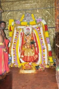 పార్వతి దేవి అలంకారం లో అమ్మవారు