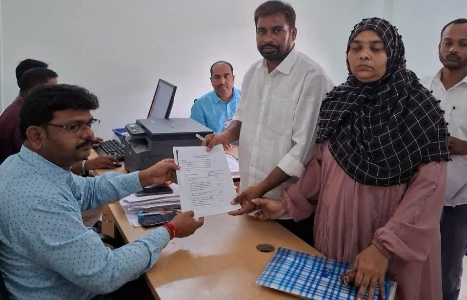 మదనపల్లె మున్సిపల్ చైర్మన్ బరిలో సలీం.. ఇండిపెండెంట్‌గా నామినేషన్ దాఖలు
