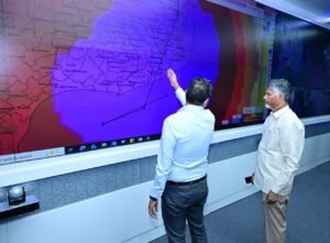 సెక్రటేరీయేట్ చేరుకున్న ముఖ్యమంత్రి నారా చంద్రబాబు నాయుడు