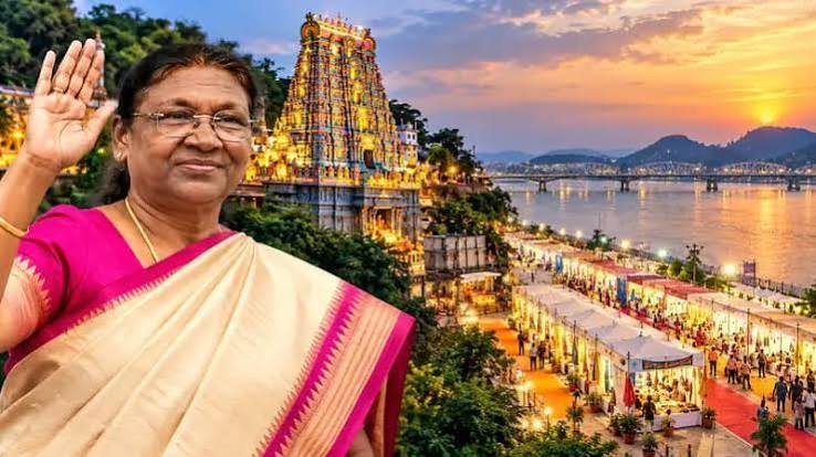 విజయవాడలో రాష్ట్రపతి ద్రౌపది ముర్ము పర్యటన..!